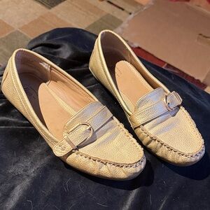 Bass Gold Women's Loafers
